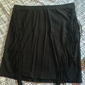 Mini skirt in time for the rodeo.